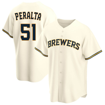 Top-selling Item] 2022-23 City Connect Youth Milwaukee Brewers Freddy  Peralta 51 Freddy Peralta 3D Unisex Jersey - Powder Blue