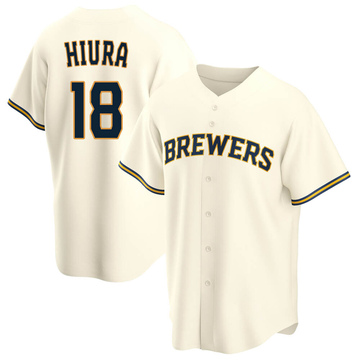 Lids Keston Hiura Milwaukee Brewers Fanatics Authentic Deluxe Framed  Autographed White Replica Jersey