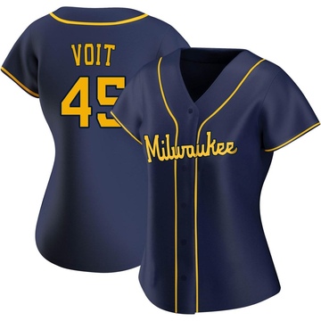 Luke Voit Autographed San Diego Padres (White #45) Nike Jersey w/ “Slam  Diego” – Fanatics