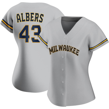 Matt Albers 2019 Game-Used Cerveceros Jersey