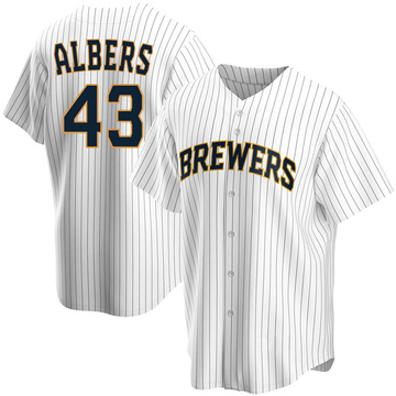 Matt Albers 2019 Game-Used Cerveceros Jersey