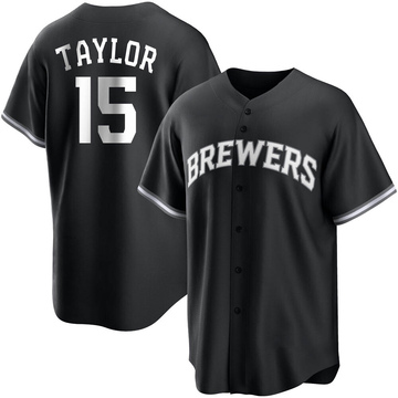 Tyrone Taylor Men's Nike White Milwaukee Brewers Alternate Replica Custom Jersey Size: Extra Large